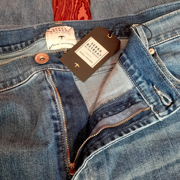 SERRA RETREAT Stretch Ankle Blue Denim Jeans Women's Size 28W NWT - Picture 4 of 11